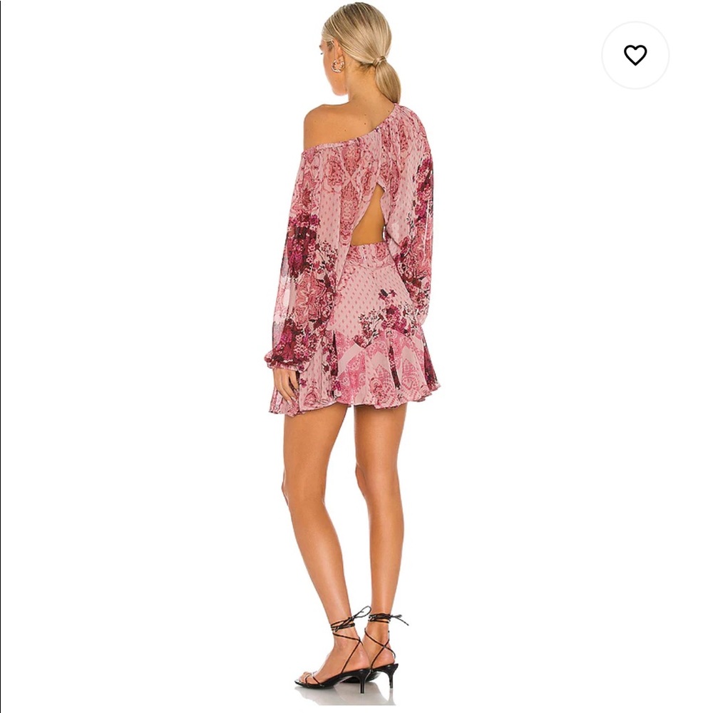 Free People Seven Wonders Dress Rose Combo